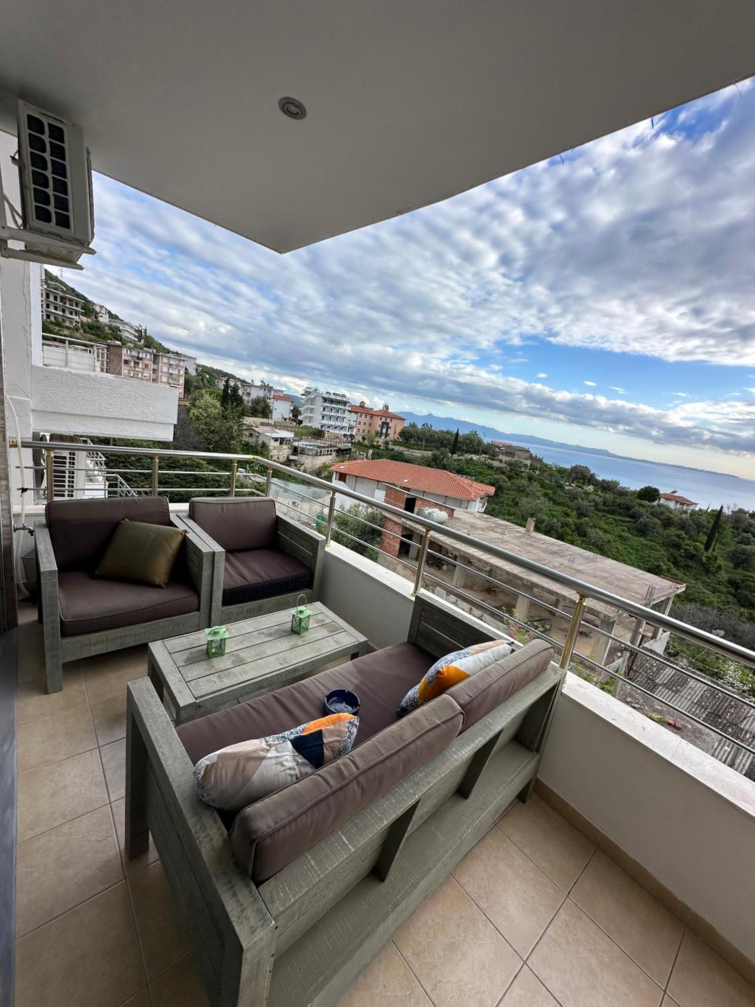 Selami Sea View Apartments Lukovë Екстериор снимка